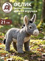 0164 Игрушка мягконабивная Осел 21см