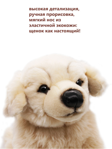 32314A Игрушка мягконабивная Собаки сидящие 30 см (ретривер, берн, овчарка) фото 14